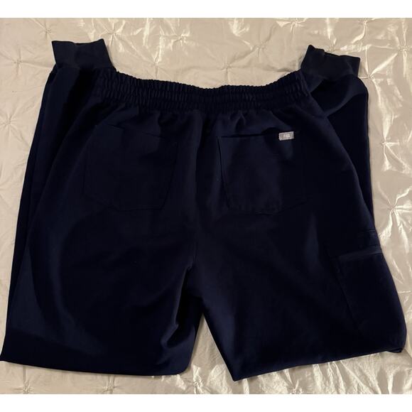 Figs Women’s Technical Collection Scrub Jogger Pants Navy Size MT - Picture 5 of 7